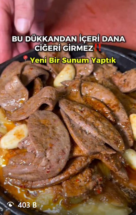 Bu dükkandan içeri dana ciğeri girmez — Suat Usta Instagram reels
