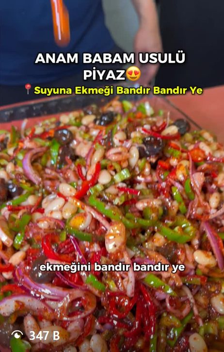 Anam babam usulü piyaz — Suat Usta Instagram reels